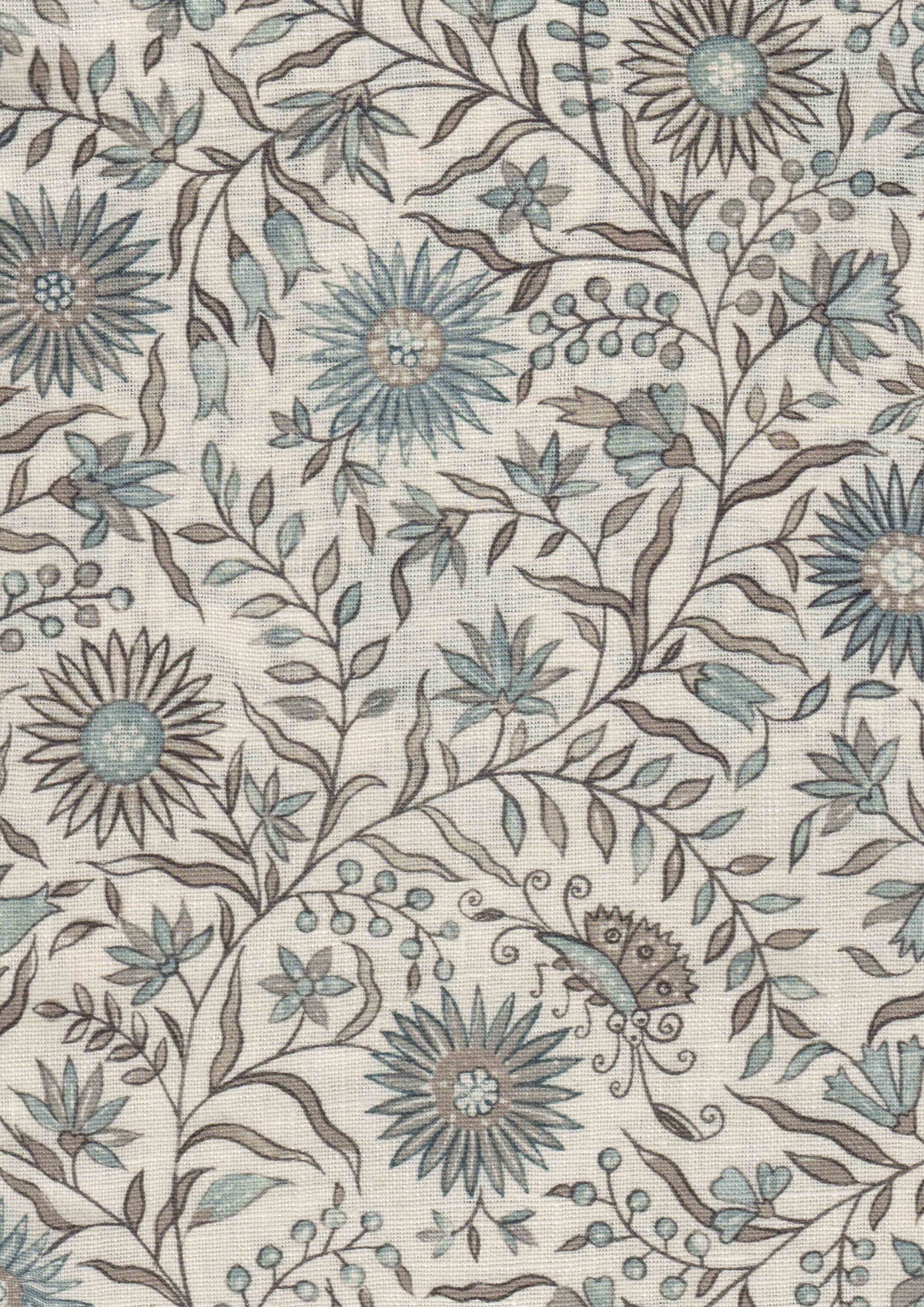 Daisy Chintz Topaz — Lewis & Wood fabric
