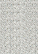 Daisy Chintz Topaz – full width — Lewis & Wood fabric