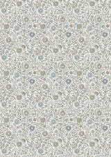 Daisy Chintz Topaz – close-up — Lewis & Wood fabric