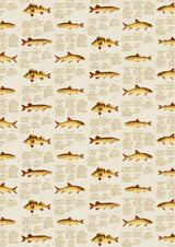 European Fish European Fish – volle Breite — Lewis & Wood Tapete