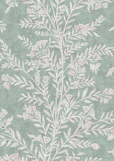 Fan Flower Eucalyptus – Nahaufnahme — Lewis & Wood Stoff