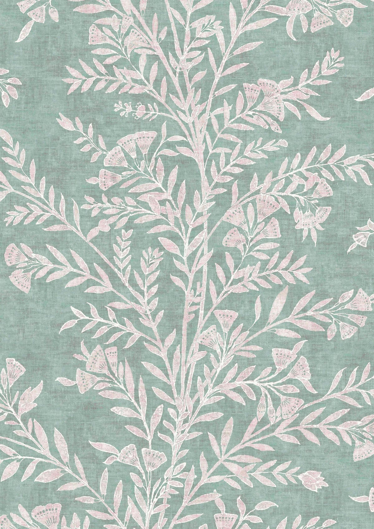 Fan Flower Eucalyptus – Nahaufnahme — Lewis & Wood Tapete
