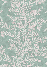 Fan Flower Eucalyptus – Nahaufnahme — Lewis & Wood Tapete
