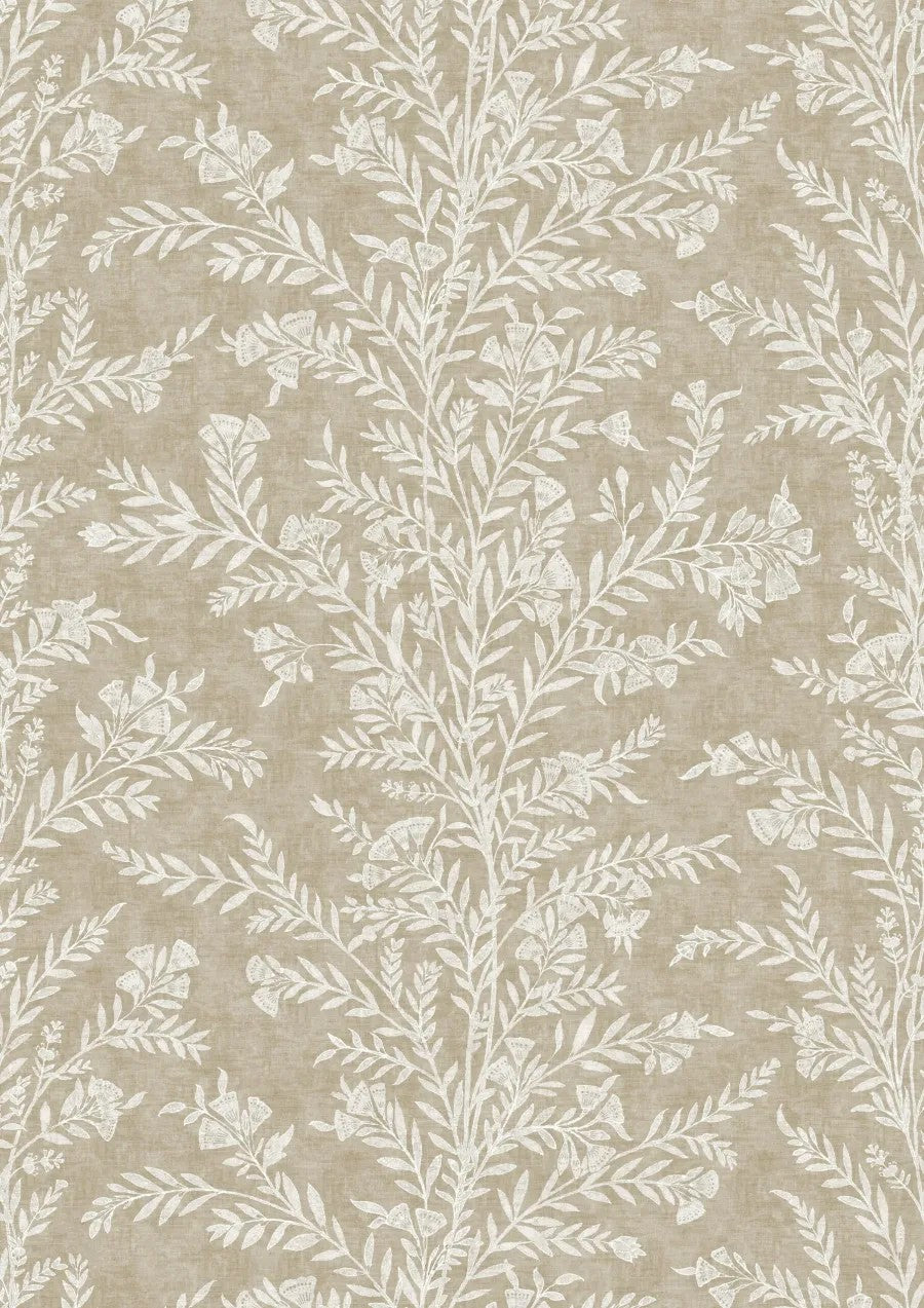 Fan Flower Gold Dust – volle Breite — Lewis & Wood Stoff