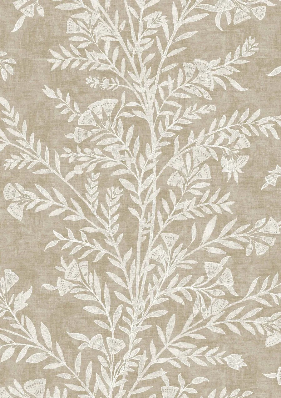 Fan Flower Gold Dust – Nahaufnahme — Lewis & Wood Stoff