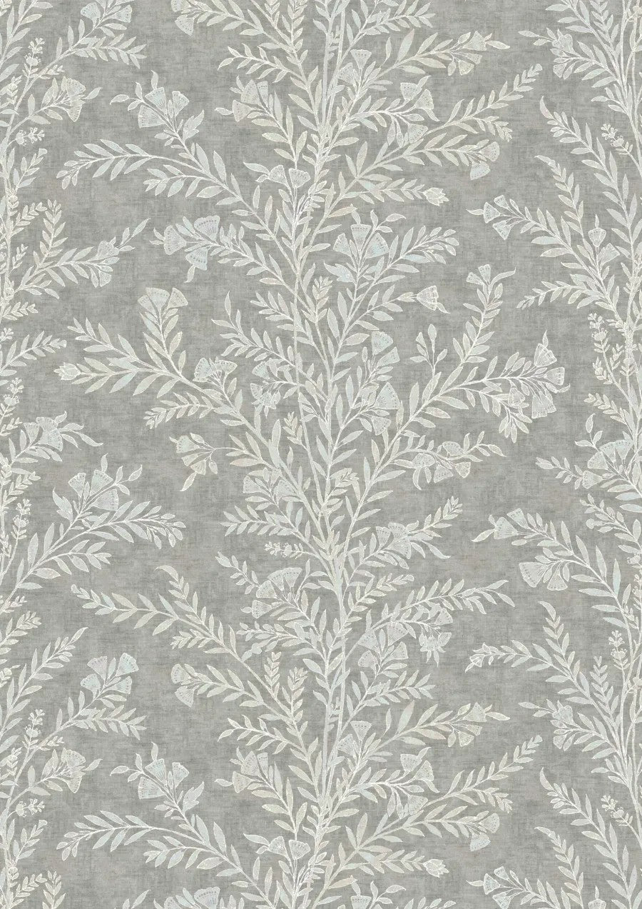 Fan Flower Opal – volle Breite — Lewis & Wood Stoff