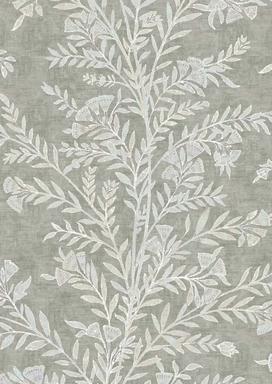 Fan Flower Opal – Nahaufnahme — Lewis & Wood Stoff