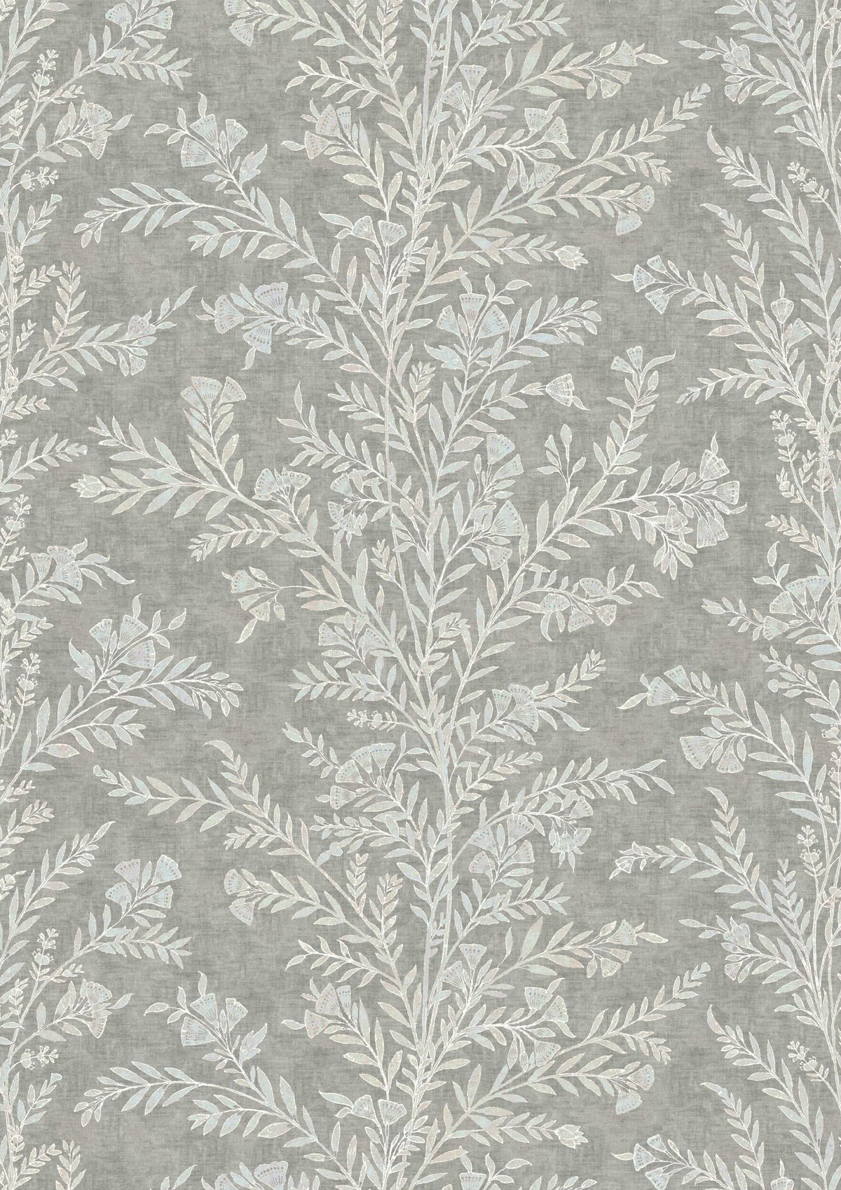 Fan Flower Opal – volle Breite — Lewis & Wood Tapete