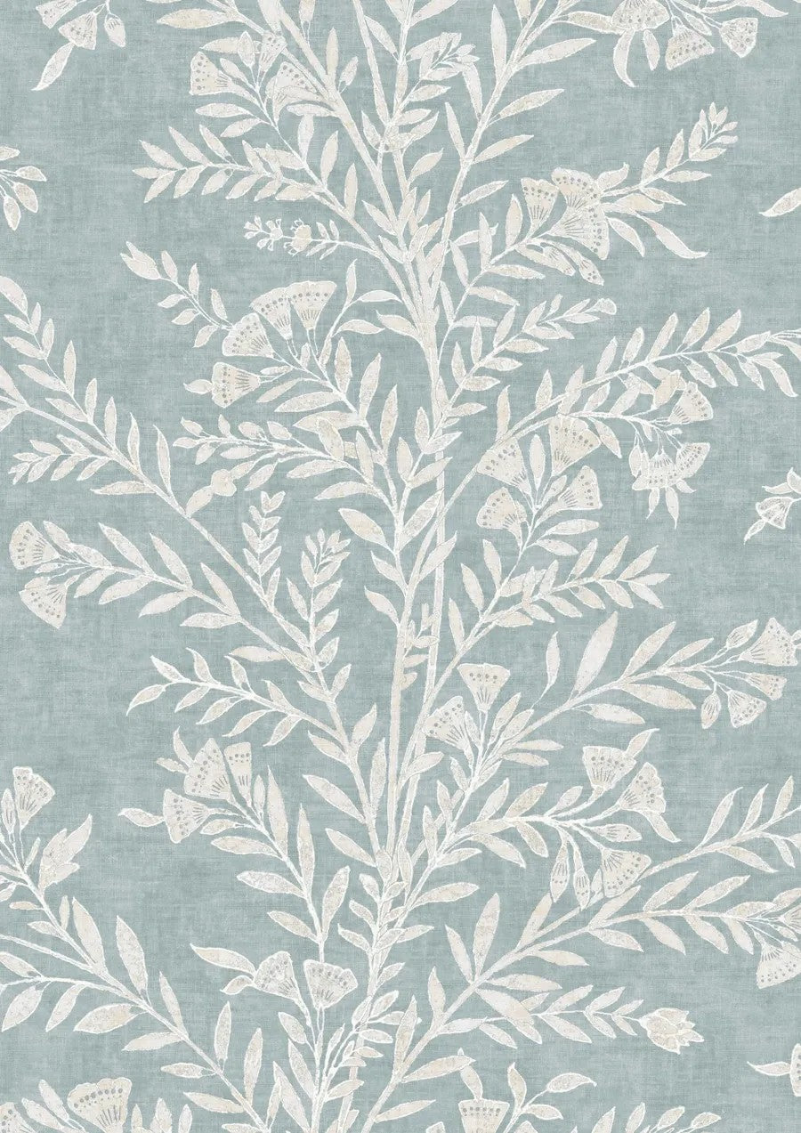Fan Flower Sky – Nahaufnahme — Lewis & Wood Stoff