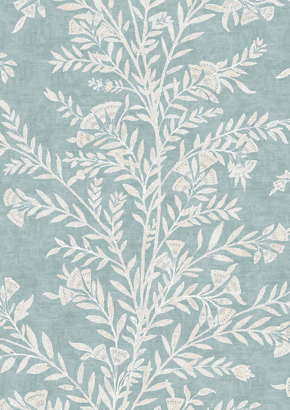 Fan Flower Sky – Nahaufnahme — Lewis & Wood Tapete