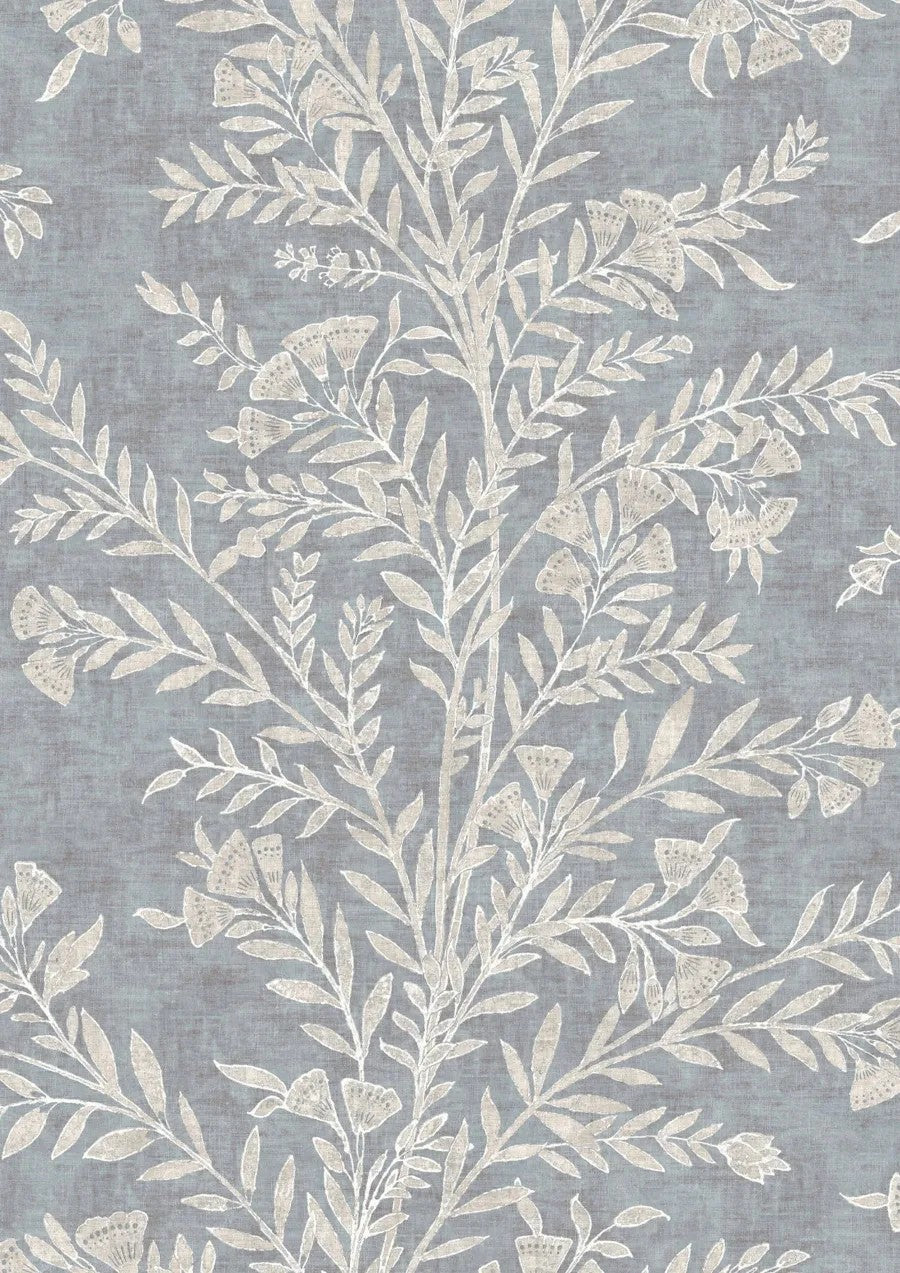 Fan Flower Storm – Nahaufnahme — Lewis & Wood Stoff