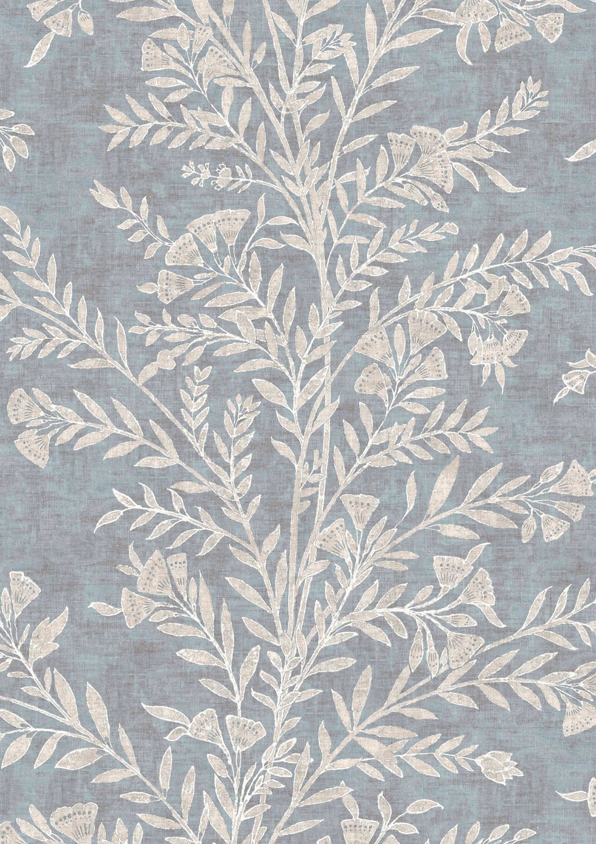 Fan Flower Storm – Nahaufnahme — Lewis & Wood Tapete