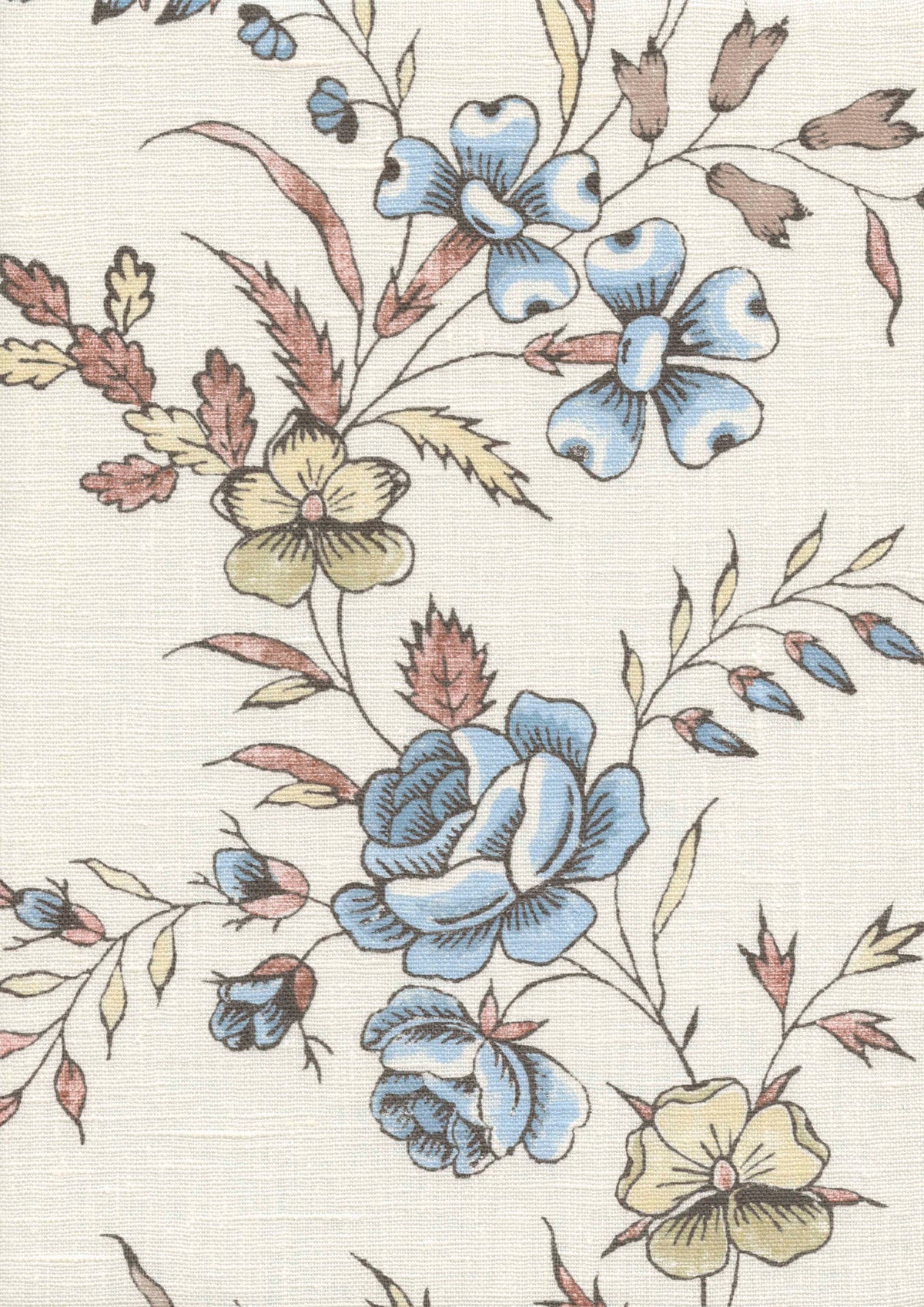 Fleurie Forget-Me-Not — Lewis & Wood stof