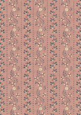 Folklore Pink Salt – volle breedte — Lewis & Wood behang