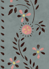 Folklore Rose Ash — Lewis & Wood behang