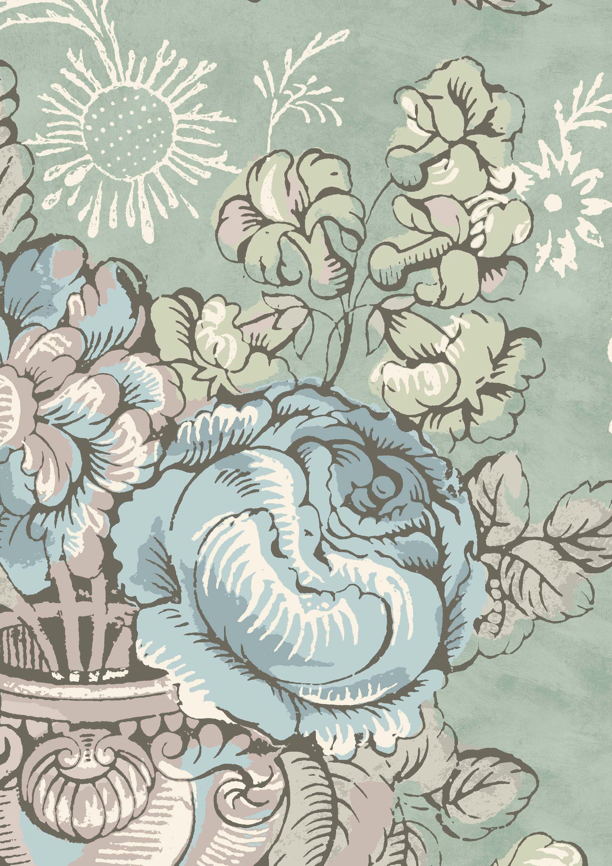 Georgia Flora — Lewis & Wood Tapete