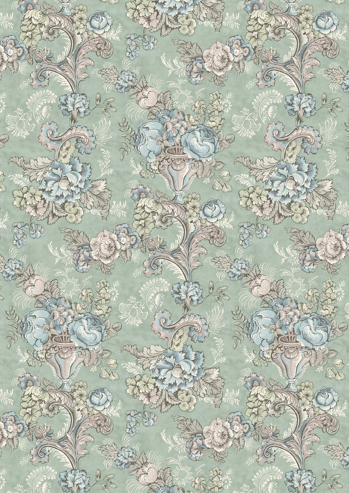 Georgia Flora – volle Breite — Lewis & Wood Tapete