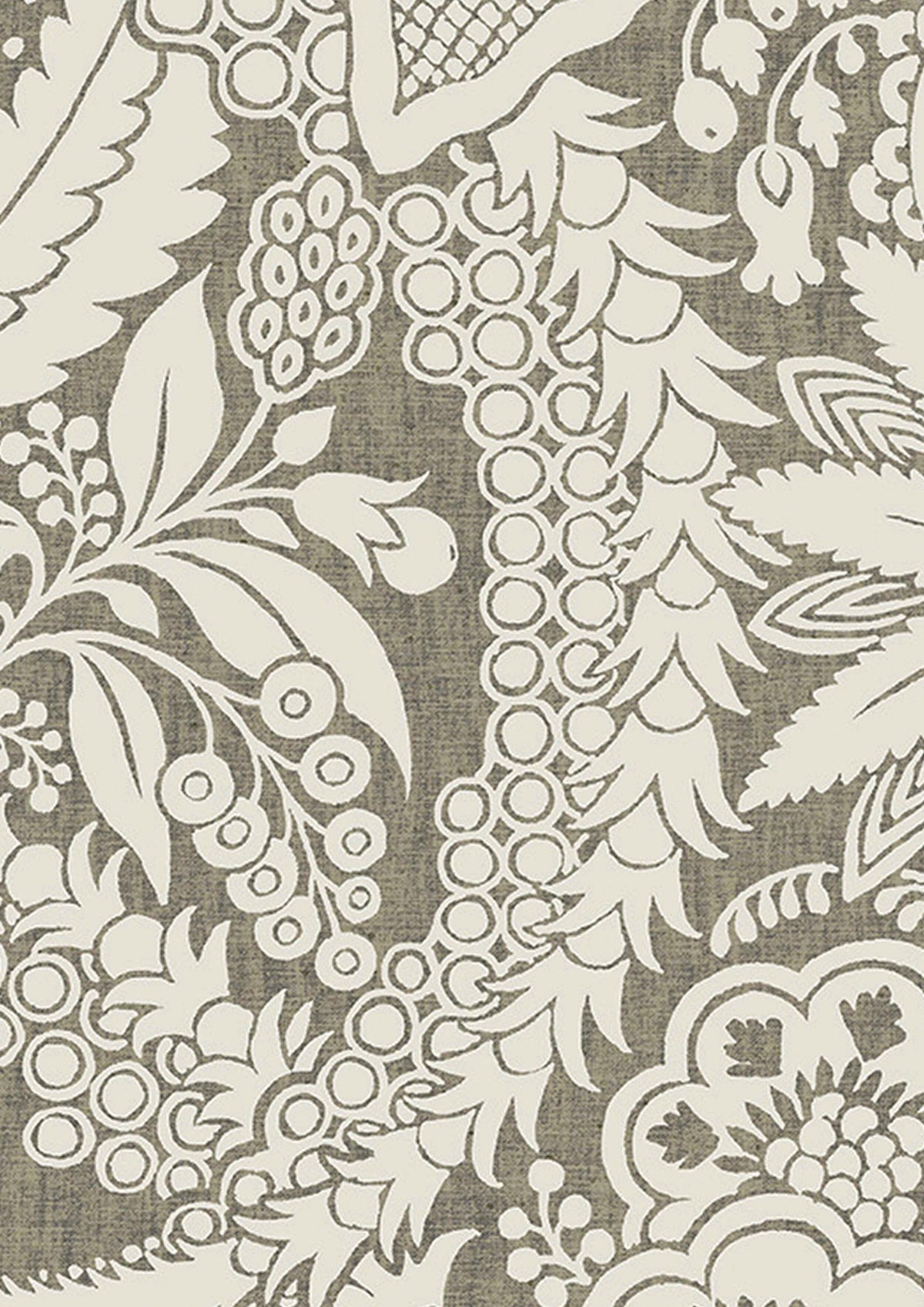 Hanbury Charcoal — Lewis & Wood tapet