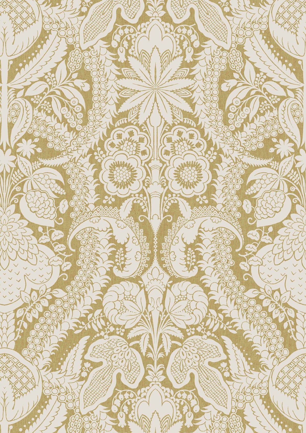 Hanbury Nectar – close-up — Lewis & Wood fabric