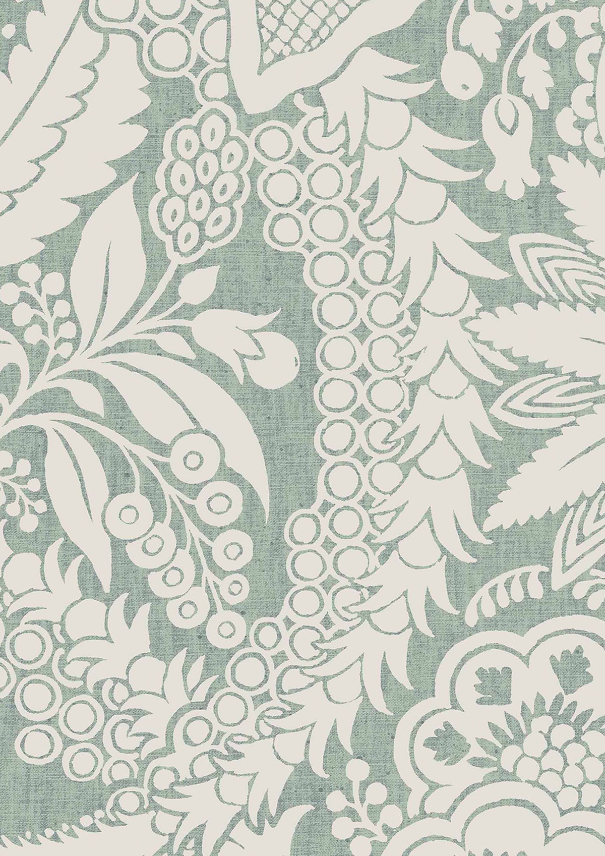 Hanbury Verdigris — Lewis & Wood tapet