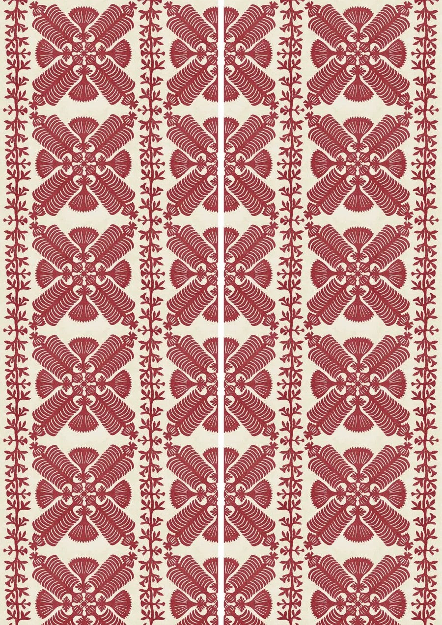 Hawaiian Coral – full width A+B panels — Lewis & Wood stof