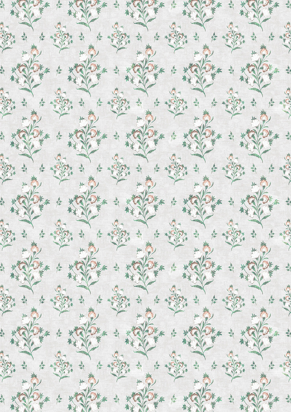 Hindi Rose Malachite – volle Breite — Lewis & Wood Stoff