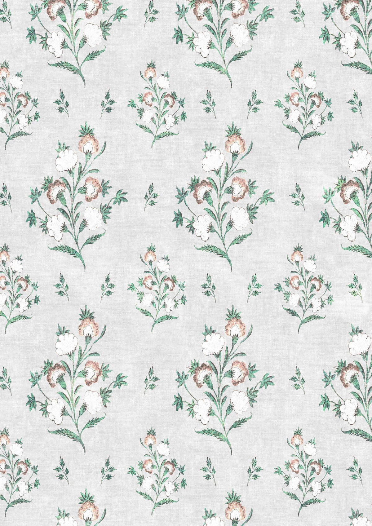 Hindi Rose Malachite – Nahaufnahme — Lewis & Wood Stoff