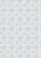 Hindi Rose Sherbet – volle Breite — Lewis & Wood Stoff
