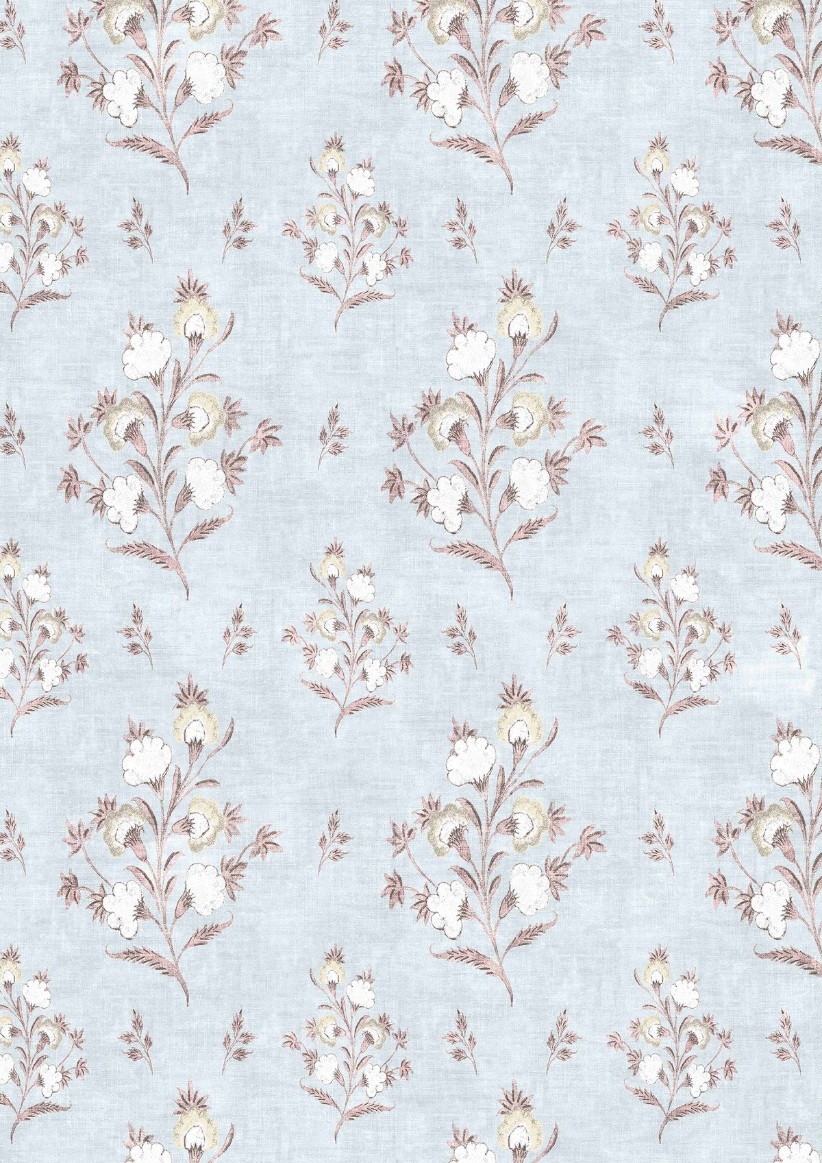 Hindi Rose Sherbet – Nahaufnahme — Lewis & Wood Stoff