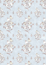 Hindi Rose Sherbet – Nahaufnahme — Lewis & Wood Stoff