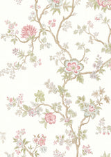 Indienne Mallow – close-up — Lewis & Wood behang