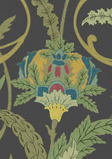 Ipek Damask Black Gold — Lewis & Wood Tapete