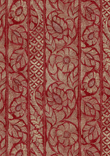 Kashmiri Garnet Gold – Nahaufnahme — Lewis & Wood Tapete