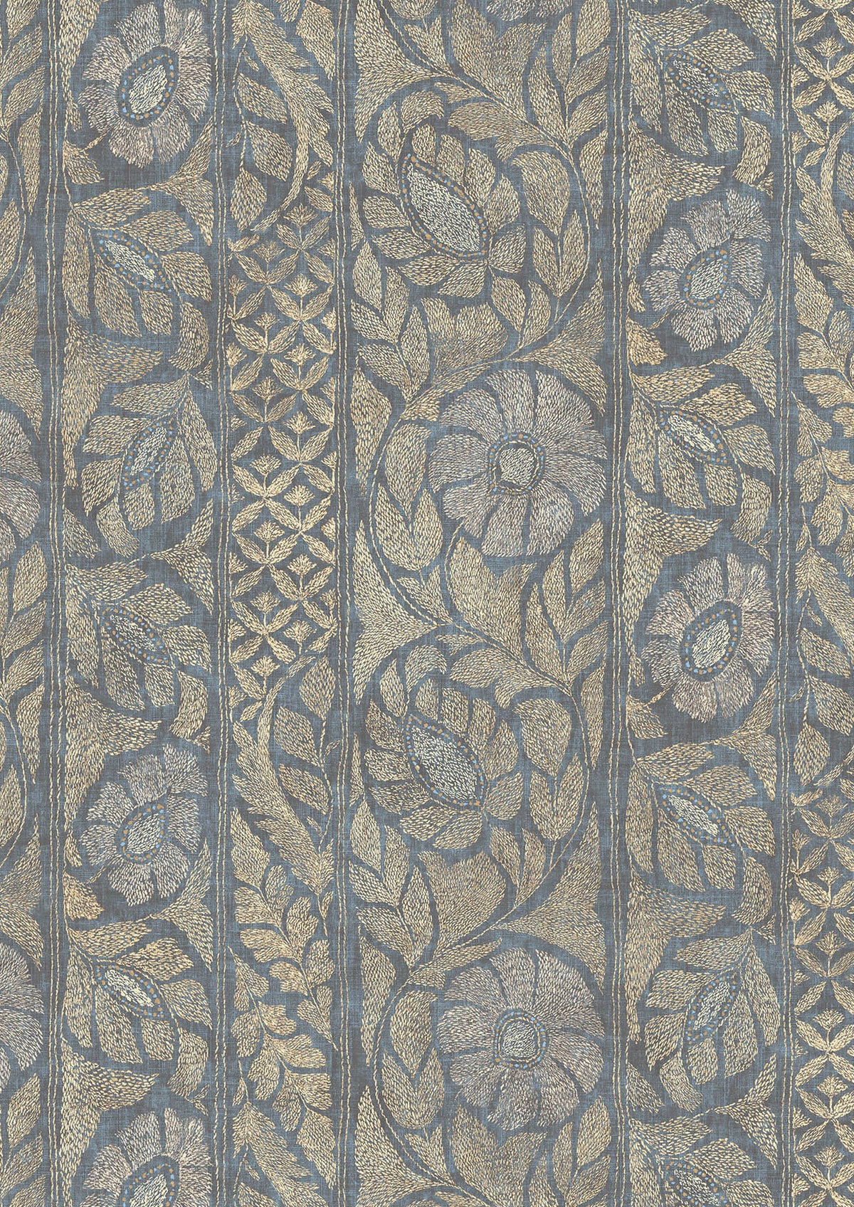 Kashmiri Lavender – Nahaufnahme — Lewis & Wood Tapete