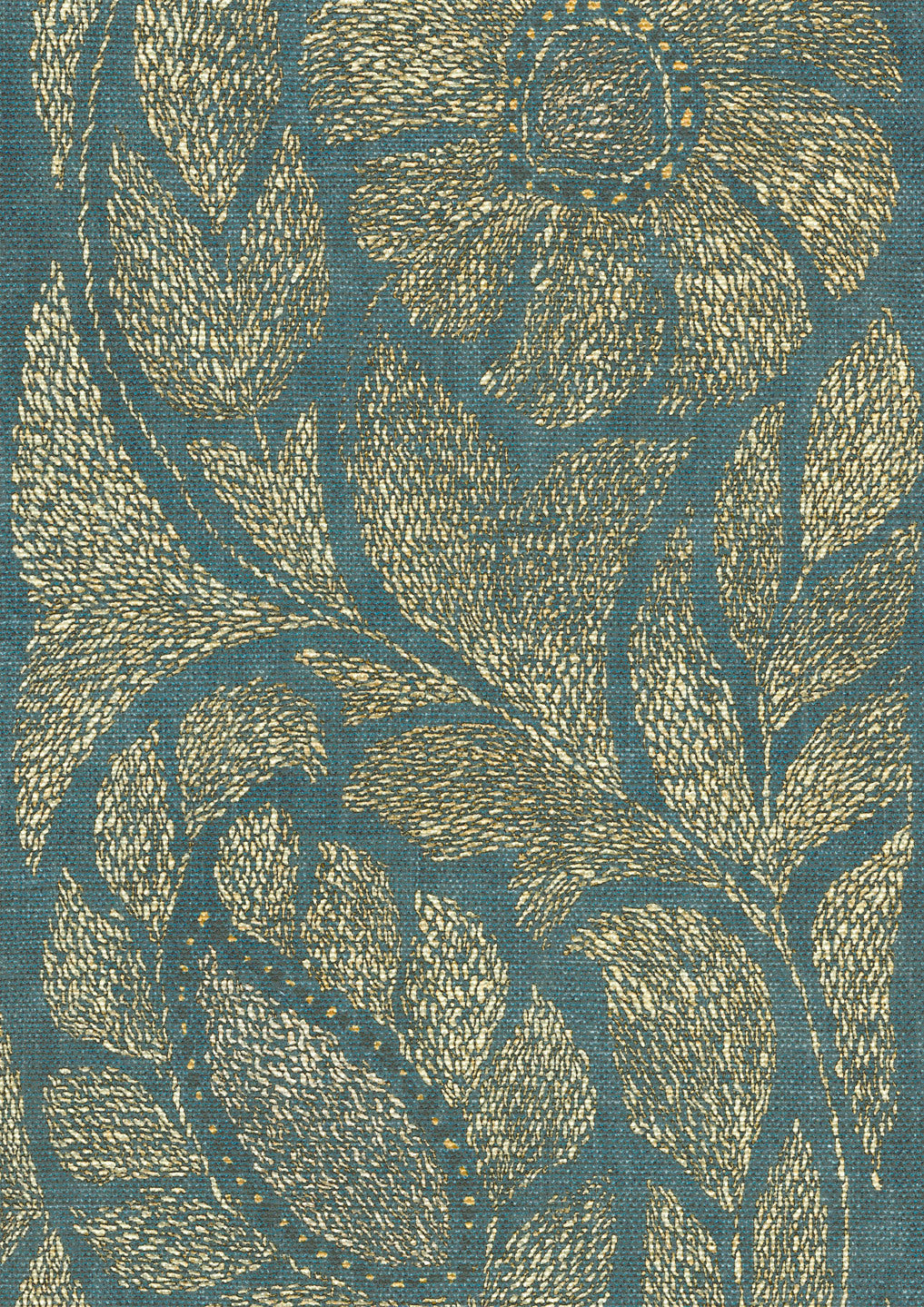 Kashmiri Marmara Gold — Lewis & Wood stof