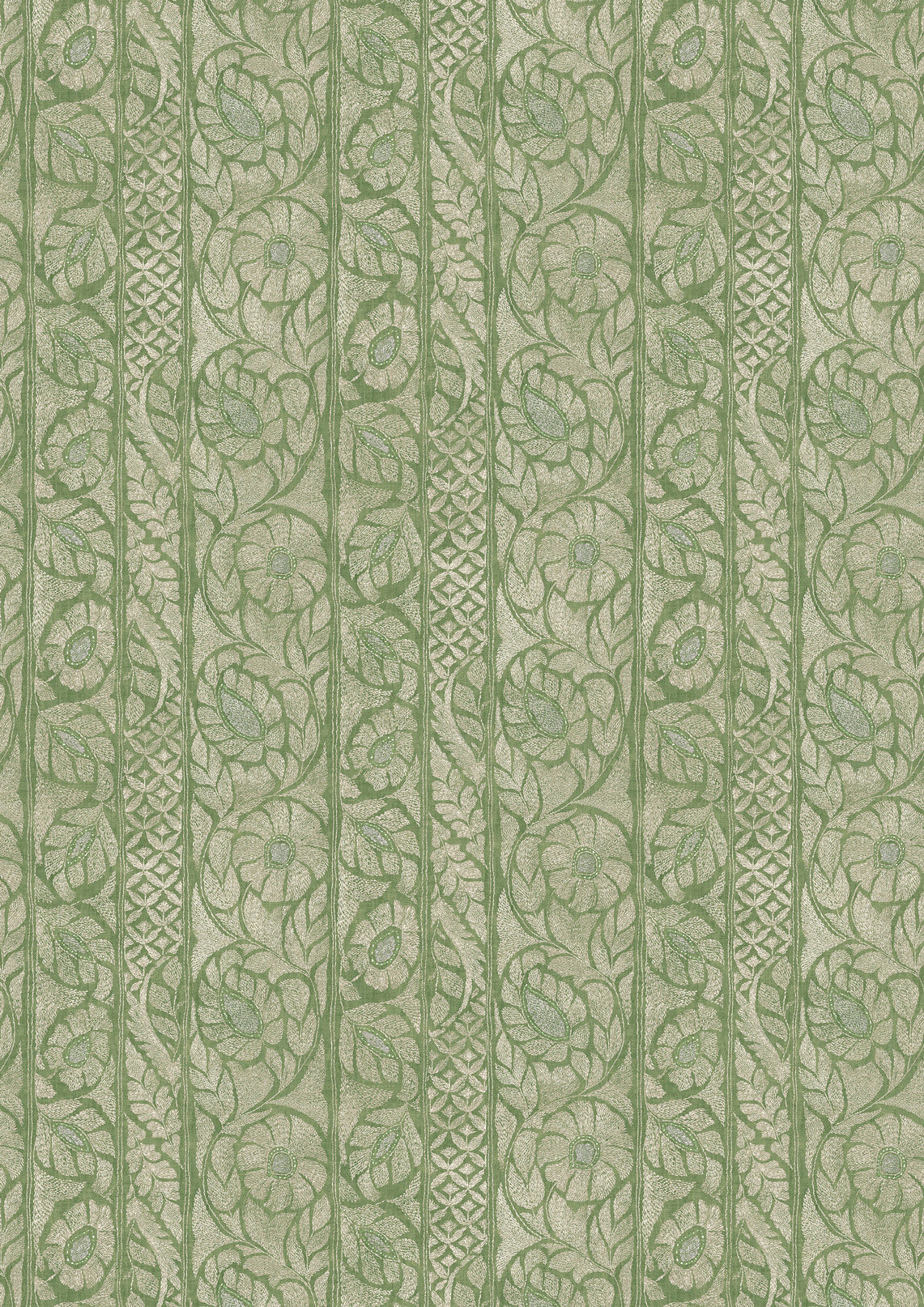 Kashmiri Myrtle – volle Breite — Lewis & Wood Tapete