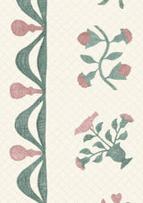 Libertyville Quilt Sage Rose — Lewis & Wood stof