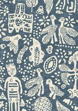 Minna Maze Marmara — Lewis & Wood behang