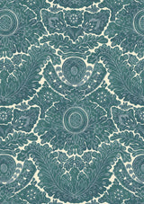 Nantes Indigo – close-up — Lewis & Wood stof