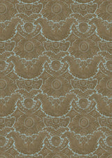 Nantes Overdye Brown Blue — Lewis & Wood Stoff
