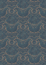 Nantes Overdye Indigo Salmon — Lewis & Wood Stoff