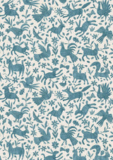 Otomi Bluebird – volle breedte — Lewis & Wood stof