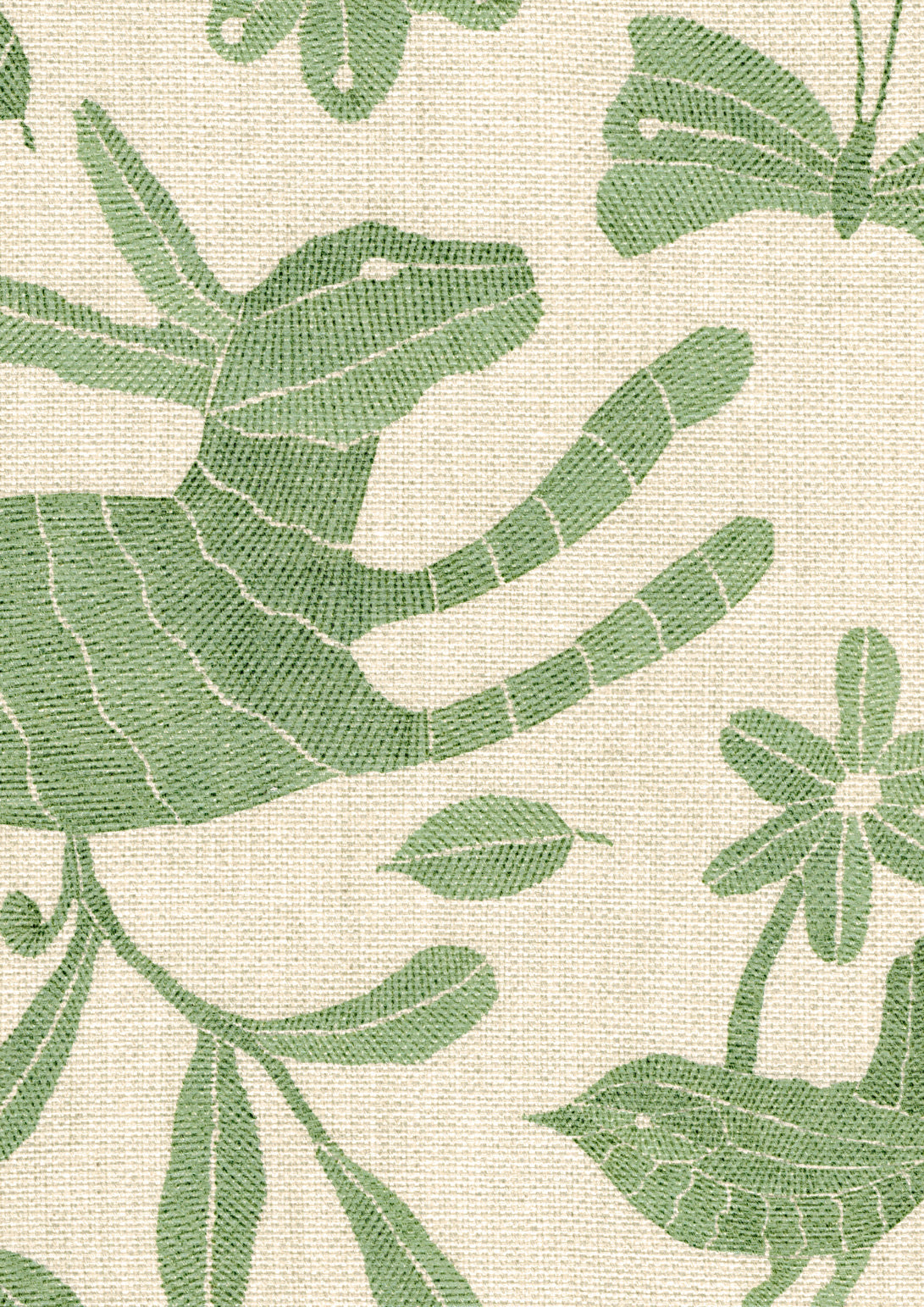 Otomi Leafy — Lewis & Wood stof
