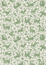 Otomi Leafy – volle breedte — Lewis & Wood stof