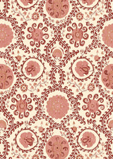 Oxus Dusky Pink – close-up — Lewis & Wood stof