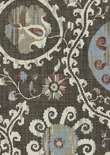 Oxus Turkish Brown — Lewis & Wood behang