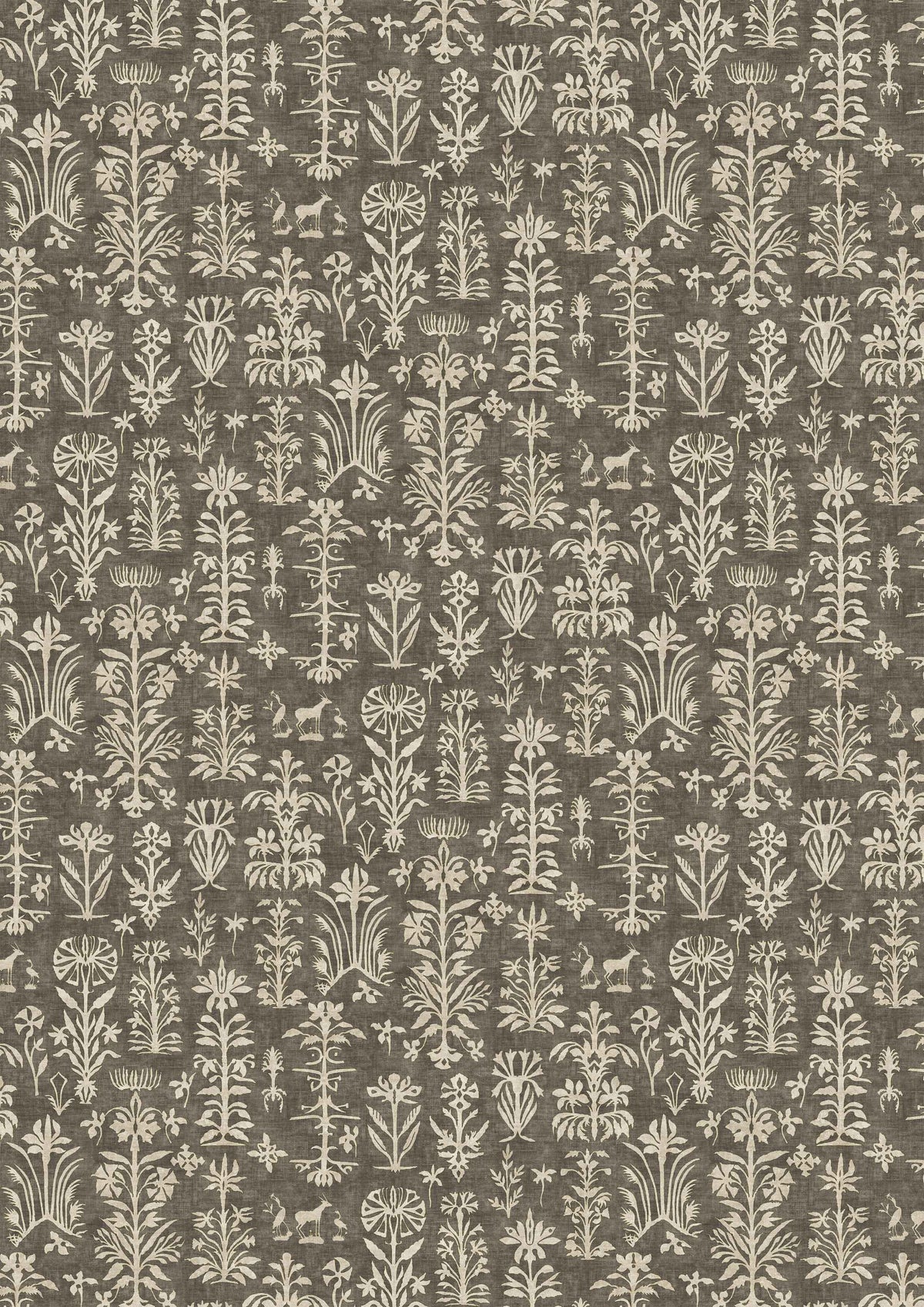 Papyrus Nero – volle breedte — Lewis & Wood behang