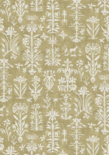 Papyrus Quince – close-up — Lewis & Wood behang