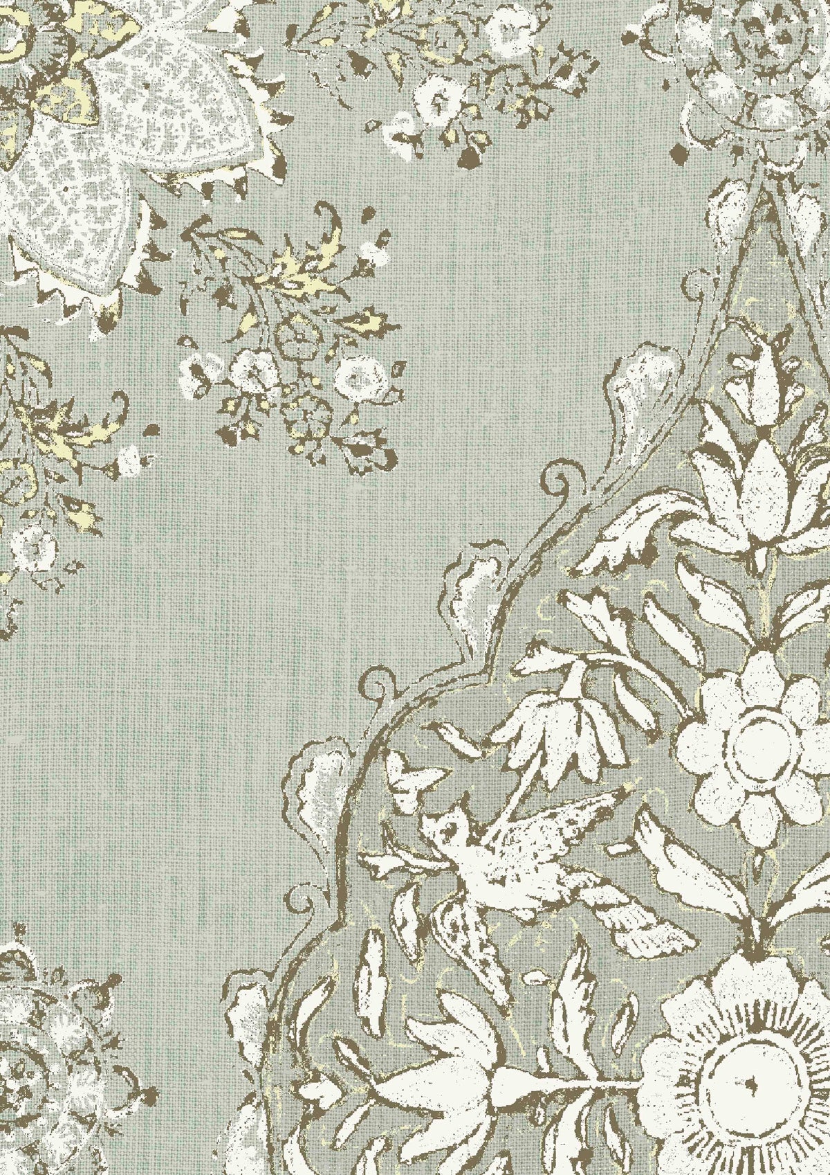 Pashmina Minton — Lewis & Wood behang