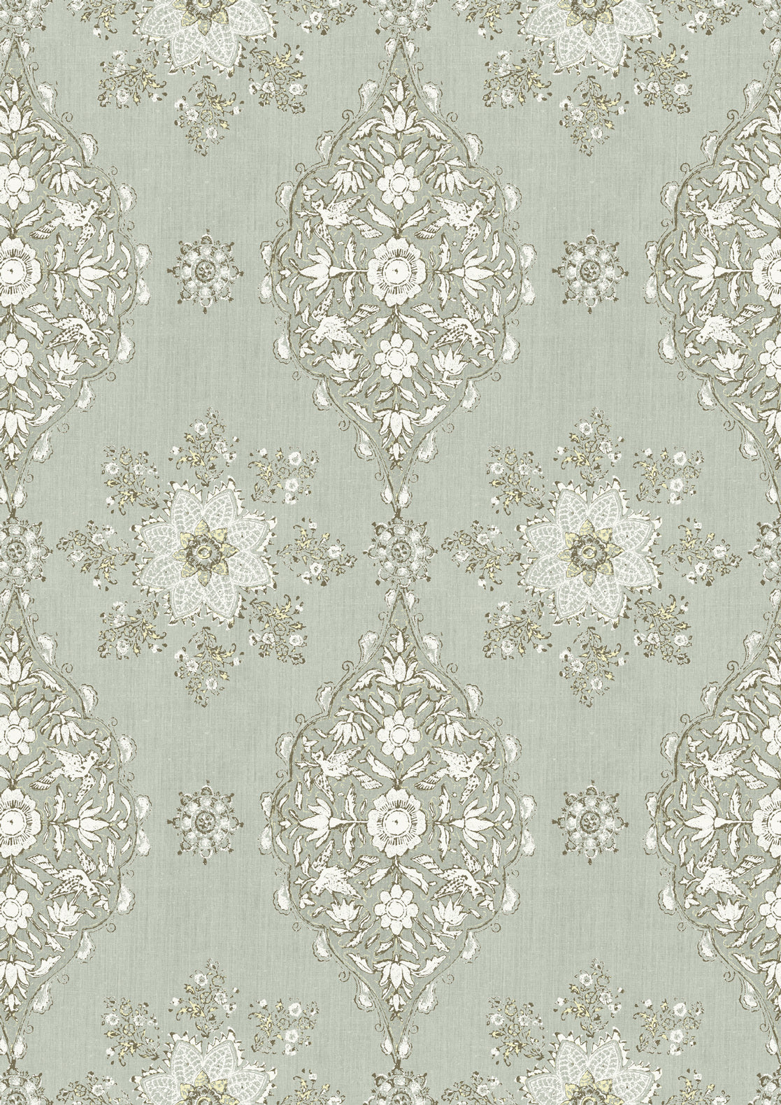 Pashmina Minton – close-up — Lewis & Wood behang